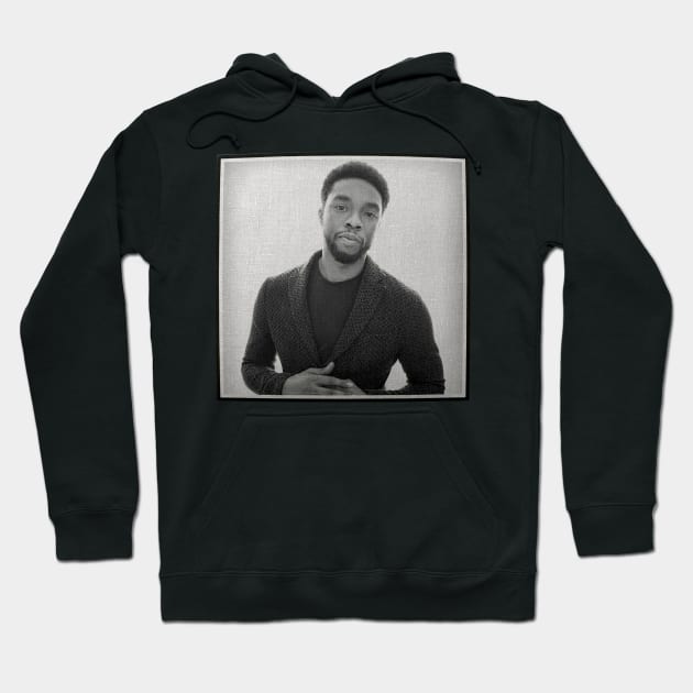 Chadwick Boseman Pillow Hoodie by lahuwasi